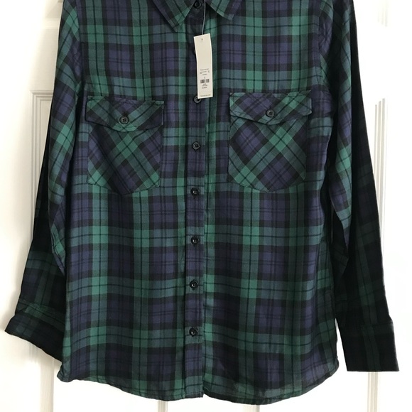 NWT Harper Heritage Plaid Button Down Shirt - Picture 5 of 5